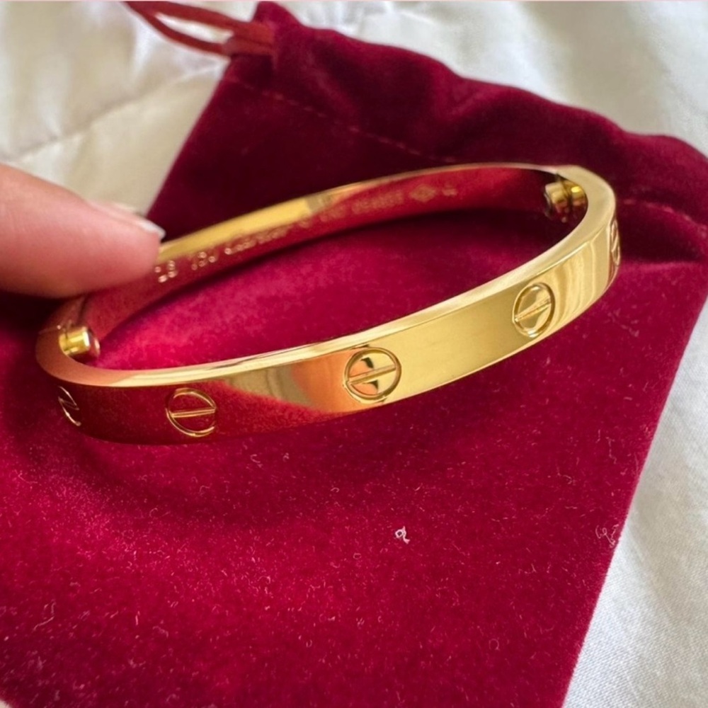 Gold Bangle Bracelet